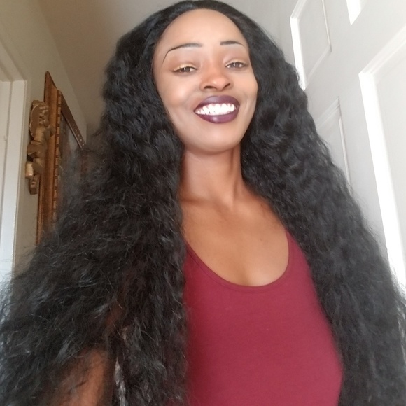 Long Wavy Lace Front Wig main image 7